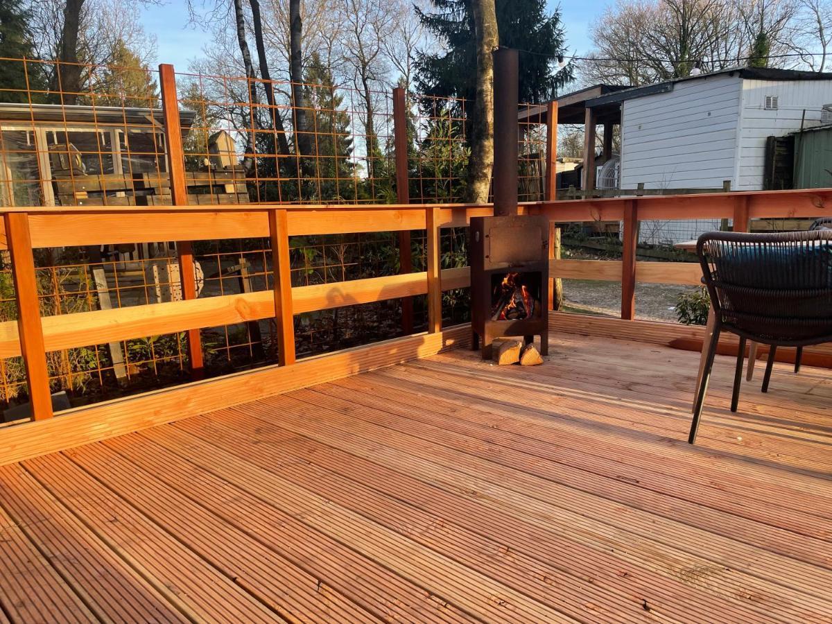 Luxe Chalet Hoenderloo Airco, Netflix - Recreation Only Exteriör bild